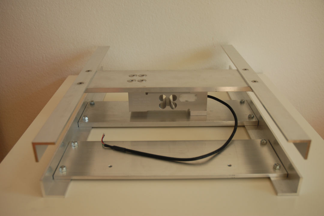 Weighing module made of aluminum